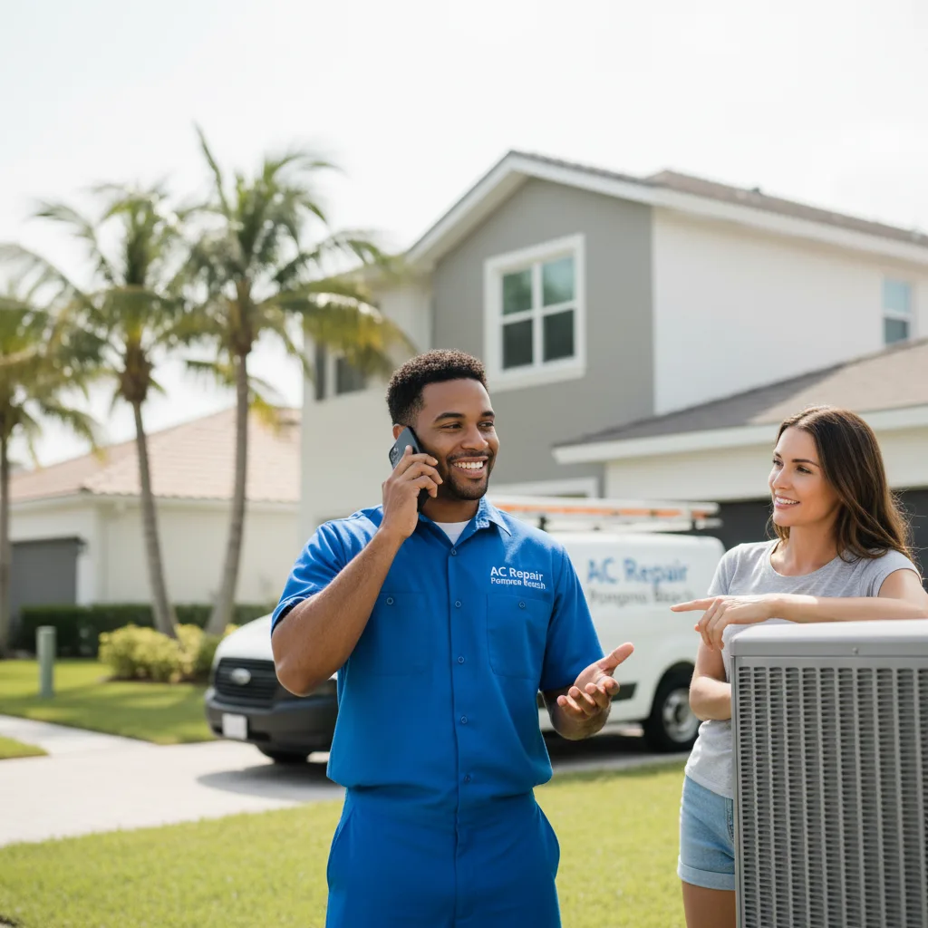 AC Repair Pompano Beach customer support in Dundalk
